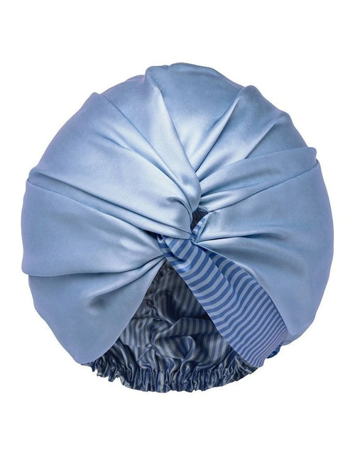 Slip Silk Turban - Cornflower
