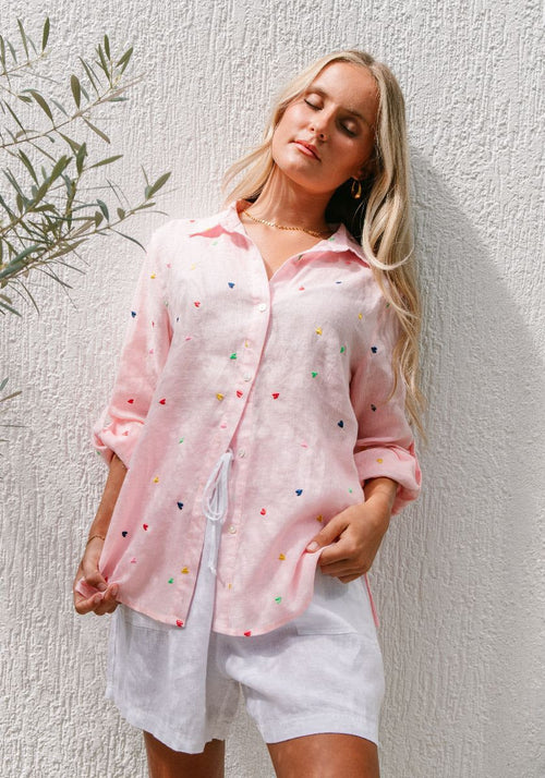 Heart Shirt - Pink
