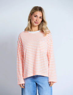 Drop Shoulder Tee - Glow Track