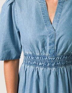 Vida Dress - Light Wash