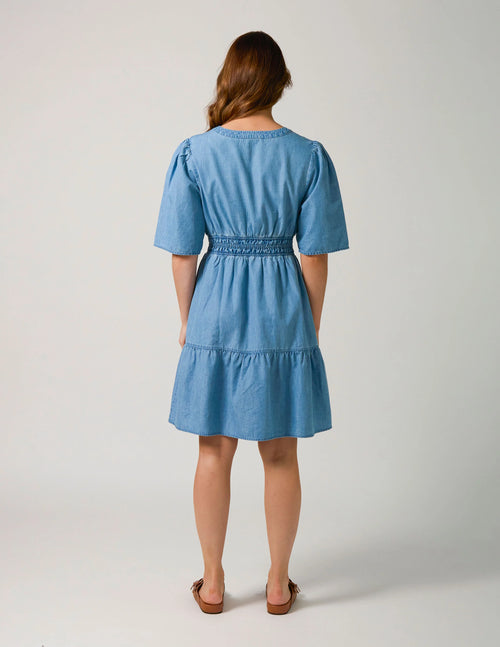 Vida Dress - Light Wash