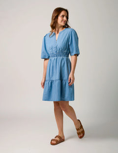 Vida Dress - Light Wash