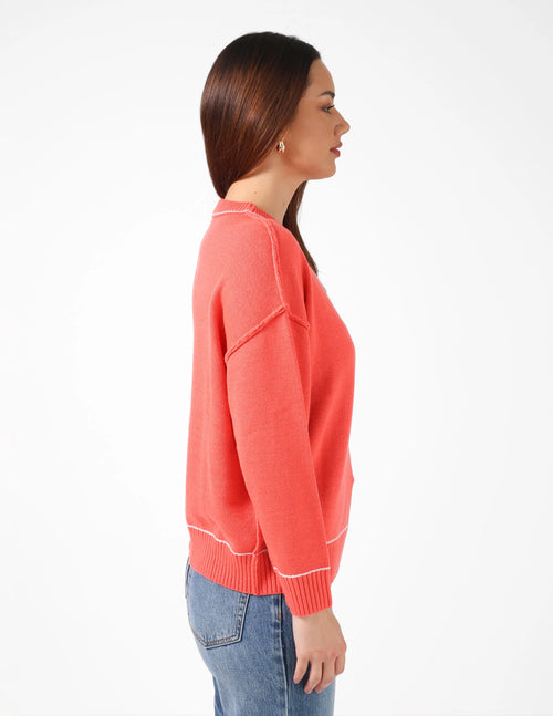 Denver Jumper - Coral