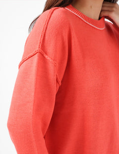Denver Jumper - Coral