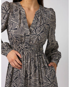 Vivienne Dress - Bow Tied Indigo