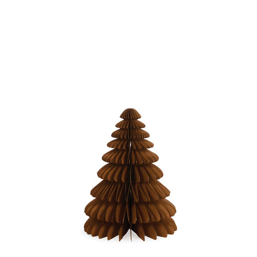 Tan medium table top paper tree
