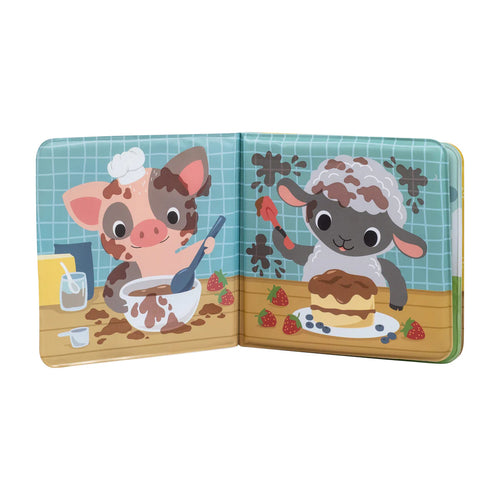 Bath Book - Messy Farm
