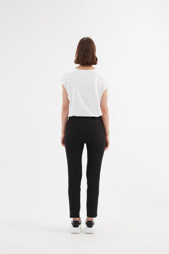 Straight Crop Pant - High Ankle