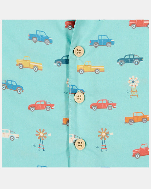 Banjo Shirt - Utes Teal