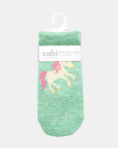 Organic Baby Socks - Unicorn