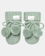 Organic Booties - Jade
