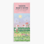 Twigseeds Magnetic Notepad - Garden Fence