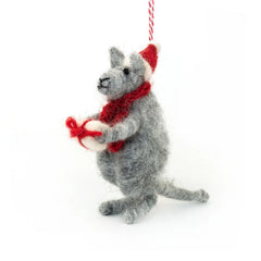 Kangaroo Kevin Christmas Decoration