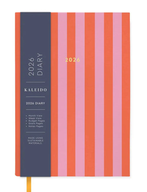 Kaleido A5 Diary Candy-Stripe