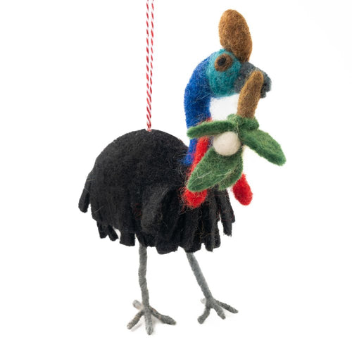 Felt Decoration Cassowary Clara