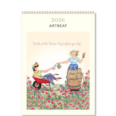 Vevoke Medium Wall Calendar - Artbeat