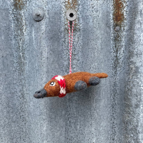 Platypus Pete Christmas Decoration