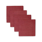 Jetty Berry Red Napkin Set 4