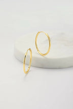 Gold Delilah Hoop - Large