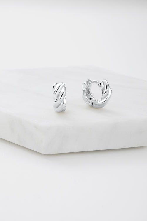 Maya Huggies - Silver