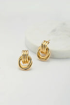 Poppy Earrings Large - Gold