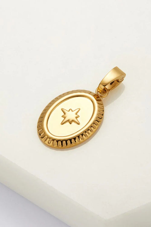 Star Pendant Charm - Gold