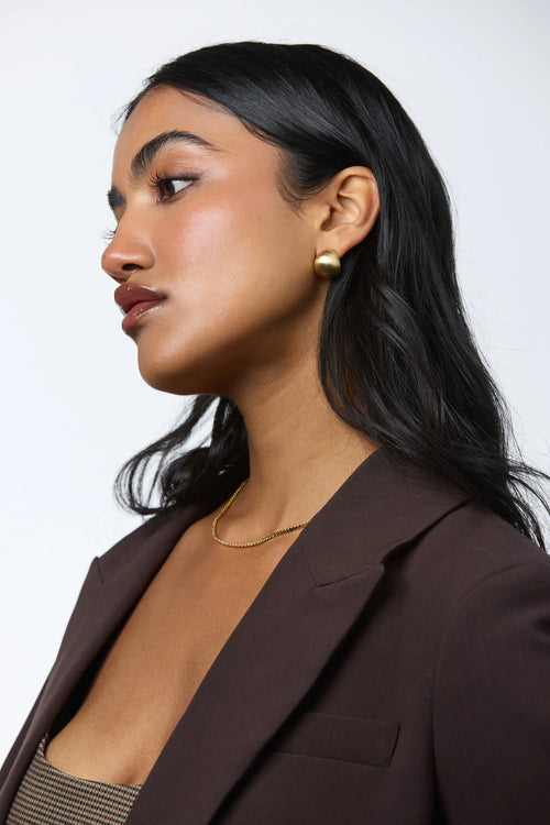 Taliah Earring - Brushed Gold
