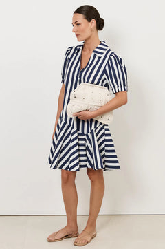 Asymmetric Drop Waist Dress