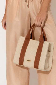 Erin Canvas Mini Tote Bag