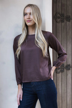 Alina Top - Cocoa