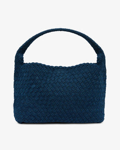 Arcadia Tote - Dark Denim Plait