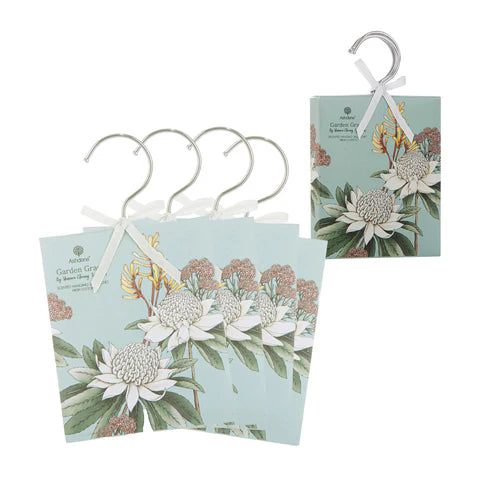 Garden Grace 4pk Fresh Cotton Hang Sachet