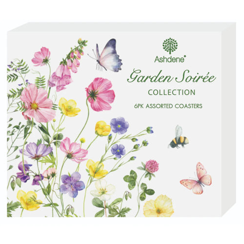 Garden Soiree 6pk Coaster