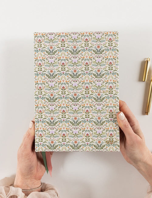 Linen Bound Journal - Bramblefloss