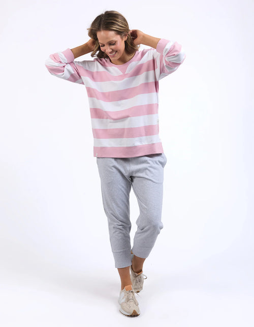 Billie Crew - Pink Stripe