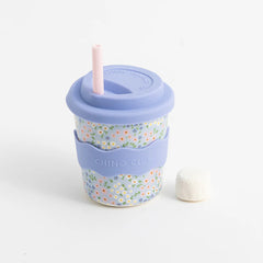 Blue Floral Kids Keep Cup