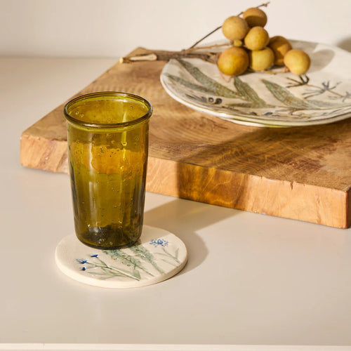 Botanical Ceramic Coaster