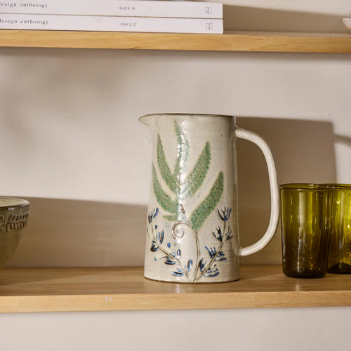 Botanica Painted Jug