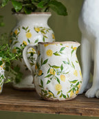 Botanical Lemon Jug - Short