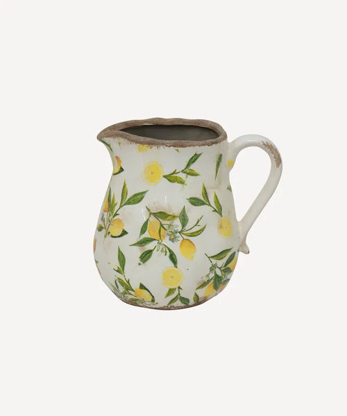 Botanical Lemon Jug - Short