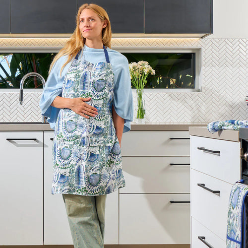 Linen Apron - Bush Botanical