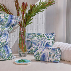 Small Linen Cosmetic Bag - Bush Botanical