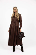 Celeste Dress - Cocoa