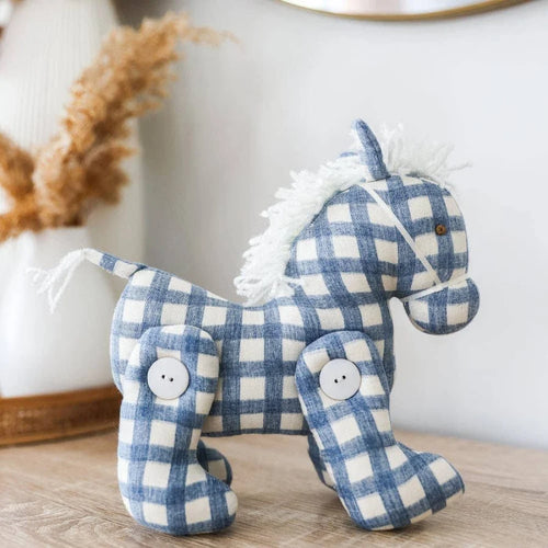 Jointed Pony - Chambray Check