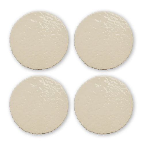 Cleo Cream Speckle Ceramic Coaster Set 4