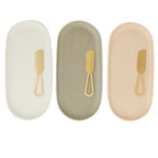 Dawn Plate & Cheese Knife Set