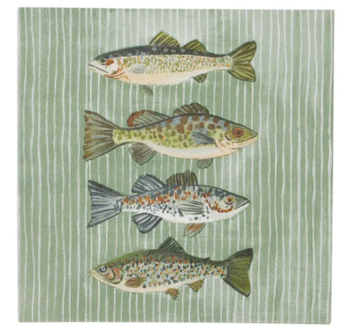 Shad Paper Napkins 20pk