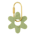 Kip Resin Flower Key Ring - Pistachio
