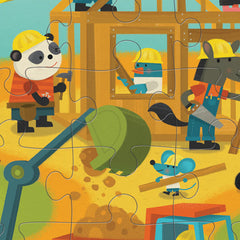 Busy Builders Floor Puzzle