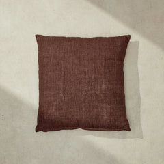 Willow Cushion - Eggplant